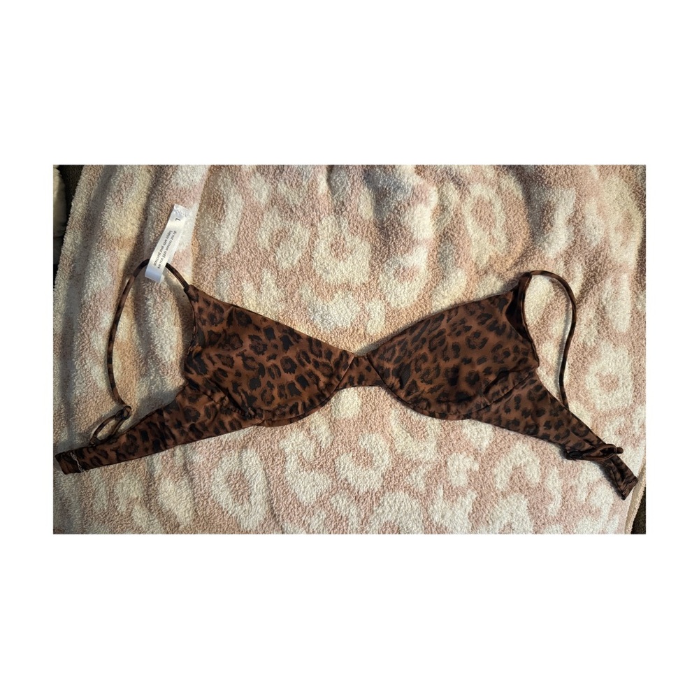 Ark Swimwear Leopard Underwire Bikini Top - Picture 4 of 4